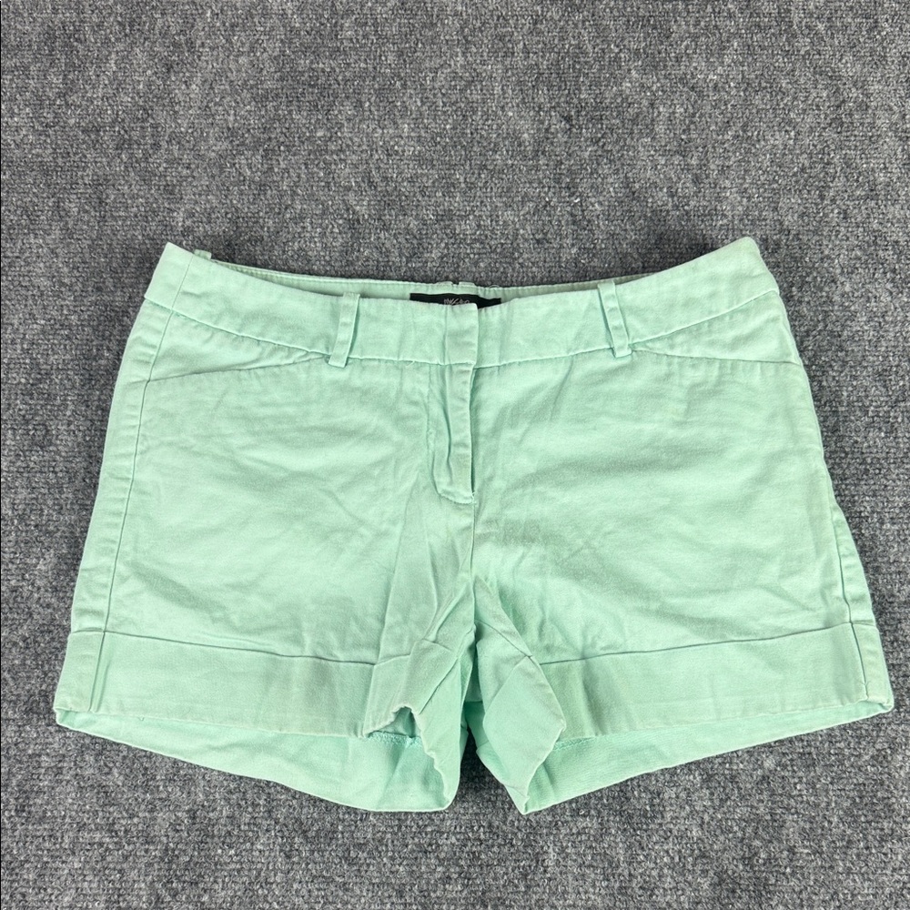 Stylish Mint Green Women's Shorts